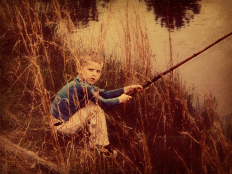 Bailey Mapp learned about growing up at the edge of the pond.